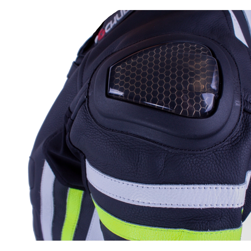 Dámska kombinéza Tschul 556 čierno-bielo-fluorescenčno-žltá výpredaj