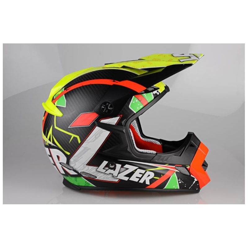 Motokrosová prilba na motorku Lazer MX8 Aerial Pure Carbon výpredaj