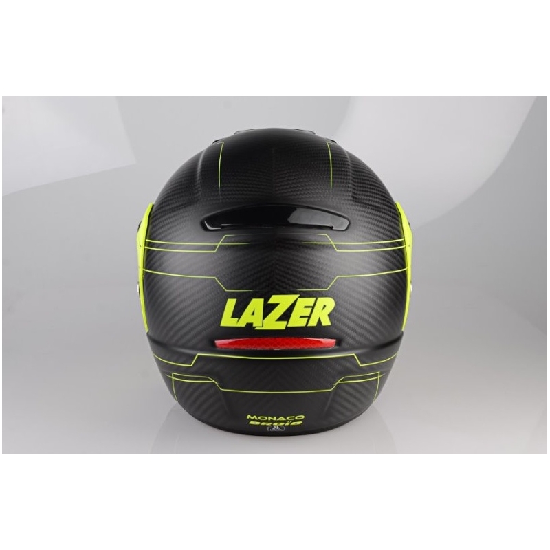 Prilba na moto Lazer Monaco Evo - Droid Pure Glass žltá