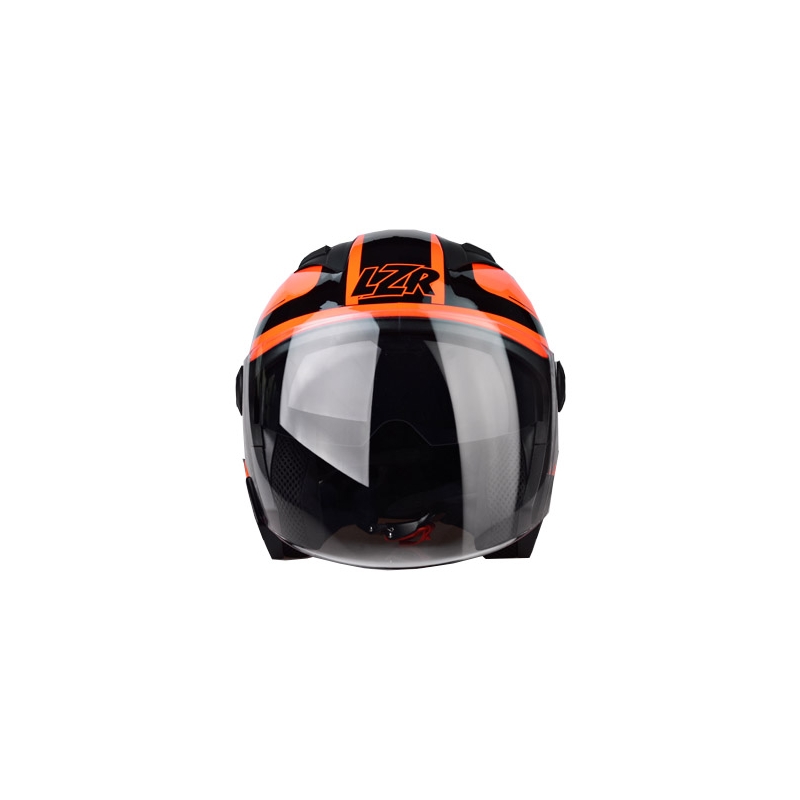 Prilba na motorku otvorená Lazer JH-1 Safety oranžová