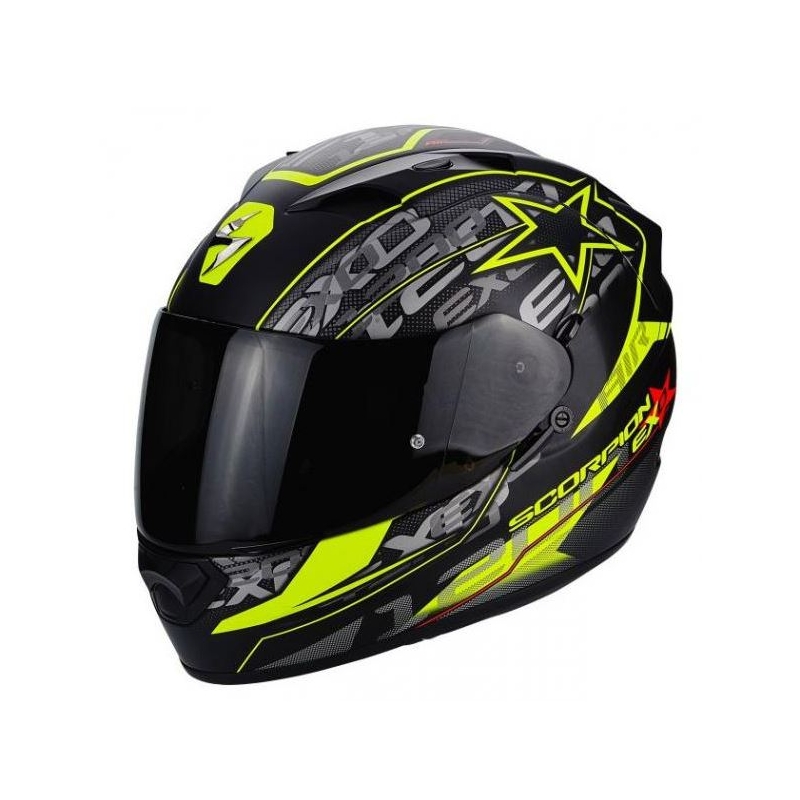 Integrálna prilba Scorpion EXO-1200 Air Solis čierna matná-fluo žltá výpredaj