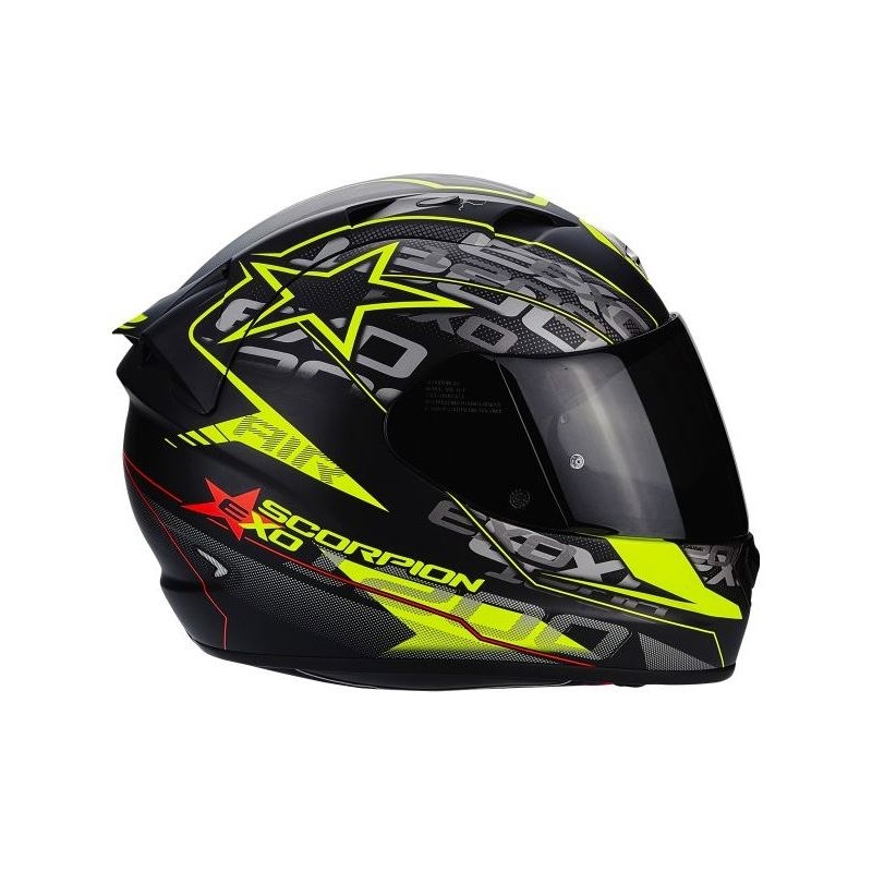 Integrálna prilba Scorpion EXO-1200 Air Solis čierna matná-fluo žltá výpredaj