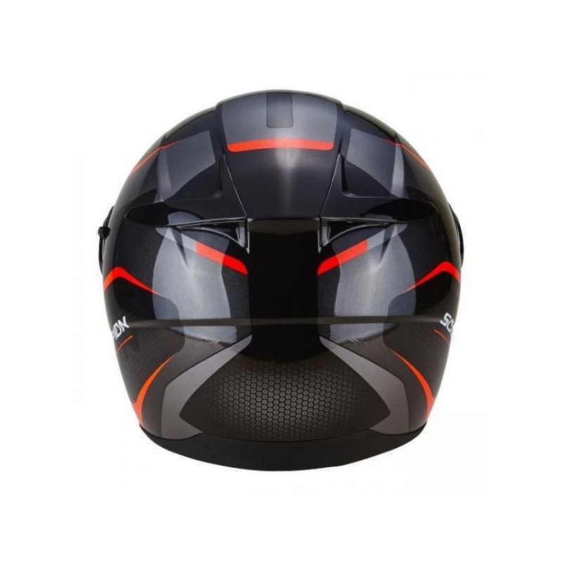 Integrálna prilba Scorpion EXO-490 Vision čierno-červená výpredaj
