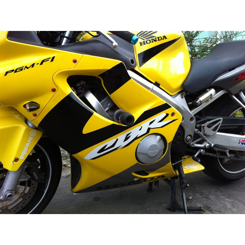 Padacie protektory - Honda CBR 600F (1999 - 2007) BEZ ÚPRAVY kapotáže Classic