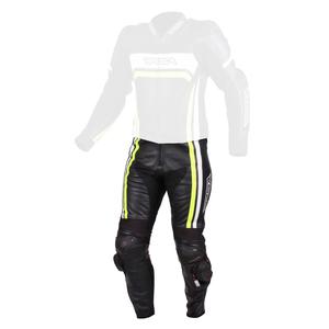 Pánske nohavice na motocykel RSA Virus čierno-bielo-fluorescenčno-žlté vypredaj výpredaj