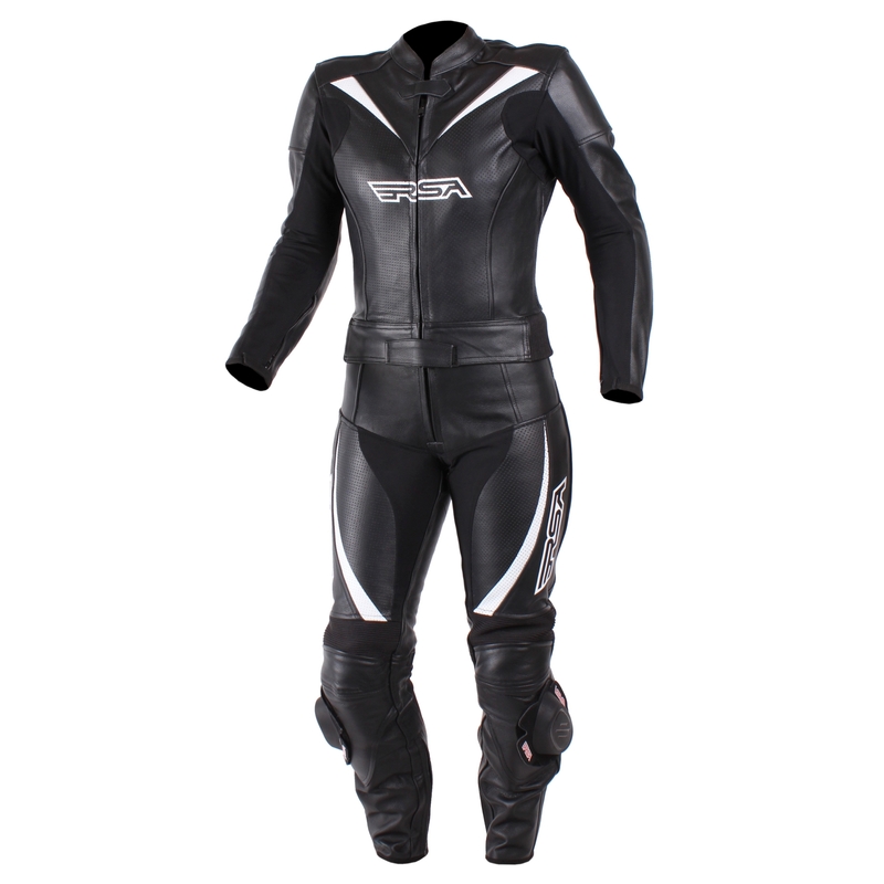 Dámska kombinéza na motocykel RSA Destiny 2 čierno-biela výpredaj