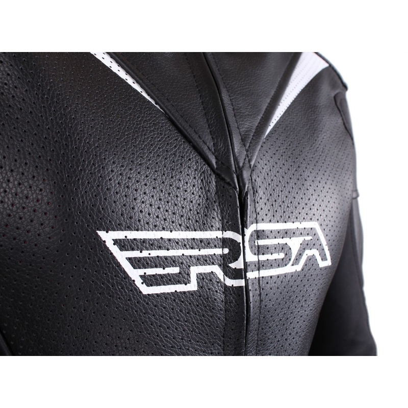 Dámska kombinéza na motocykel RSA Destiny 2 čierno-biela výpredaj