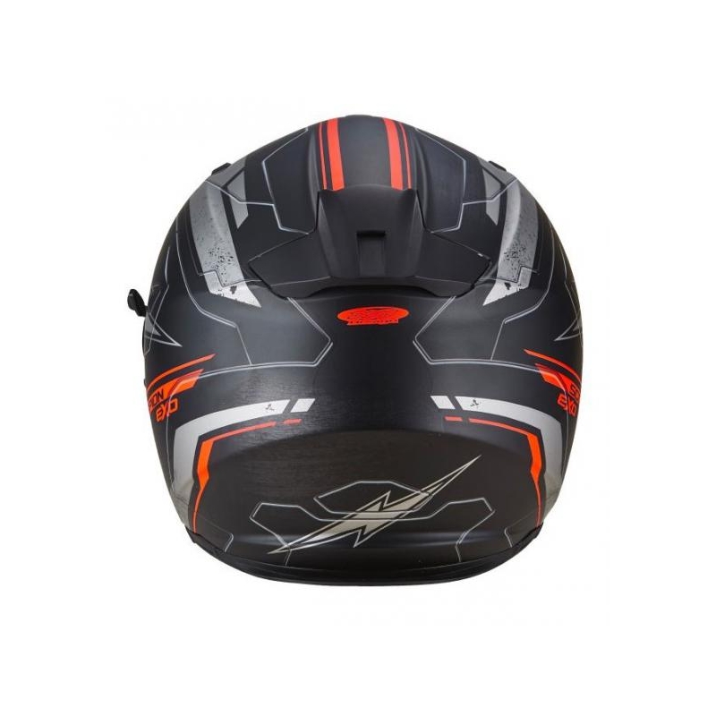 Integrálna prilba Scorpion EXO-510 Air Cross čierno-strieborno-neónovo červená výpredaj