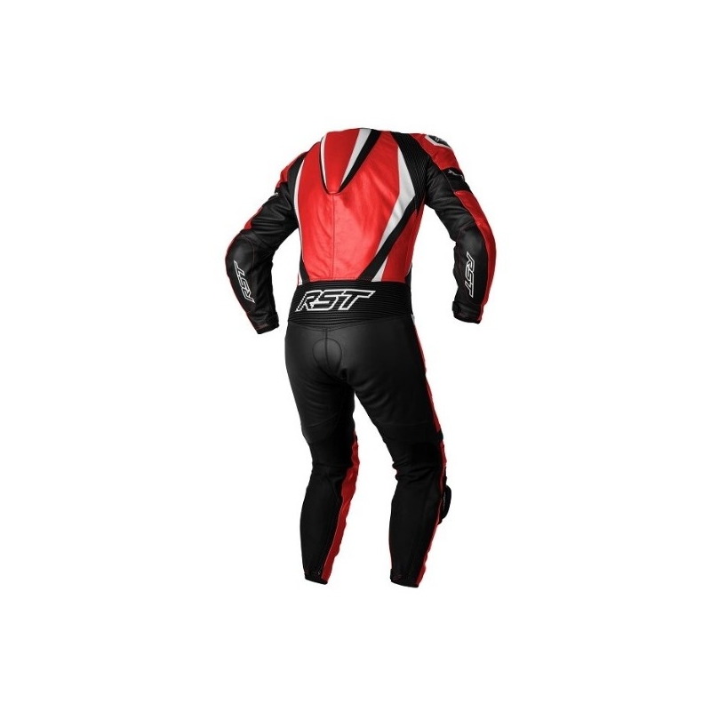Jednodielna kombinéza na motocykel RST Tractech Evo 4 CE čierno-bielo-červená výpredaj
