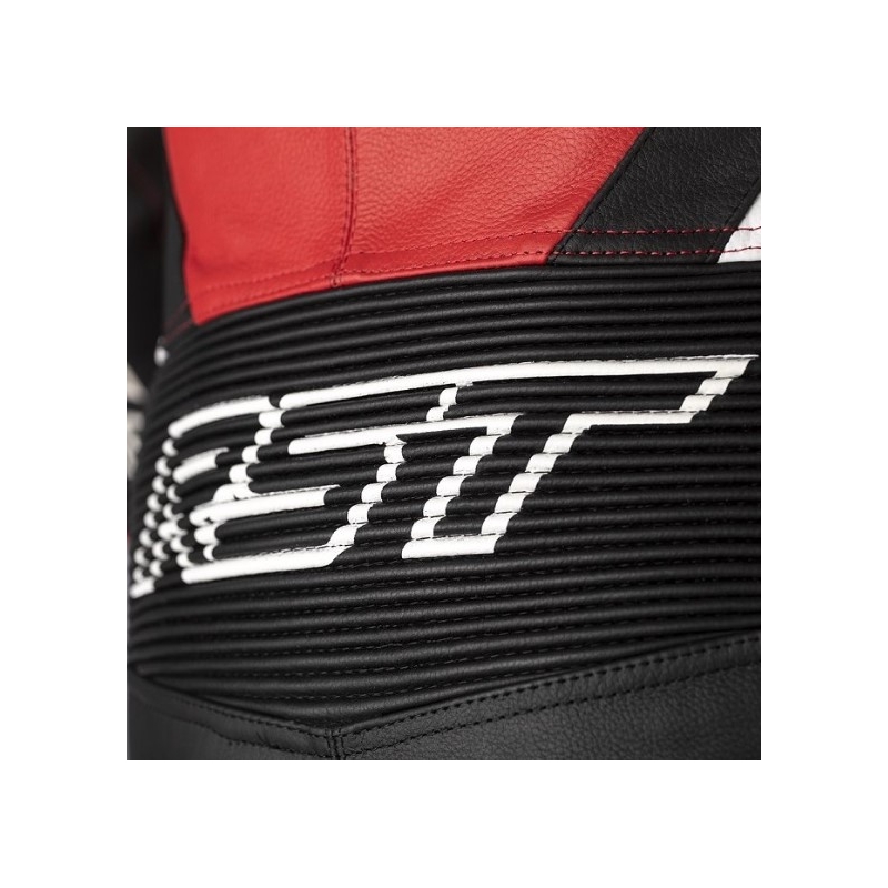 Jednodielna kombinéza na motocykel RST Tractech Evo 4 CE čierno-bielo-červená výpredaj