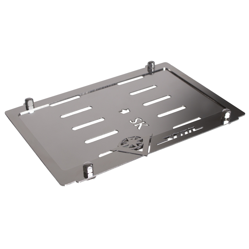 Nerezová podložka pod SK ŠPZ Vstar