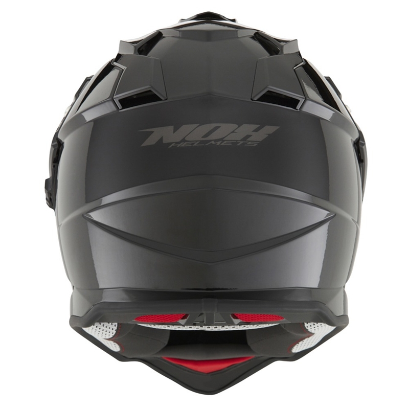 Enduro prilba NOX N312  čierna lesklá
