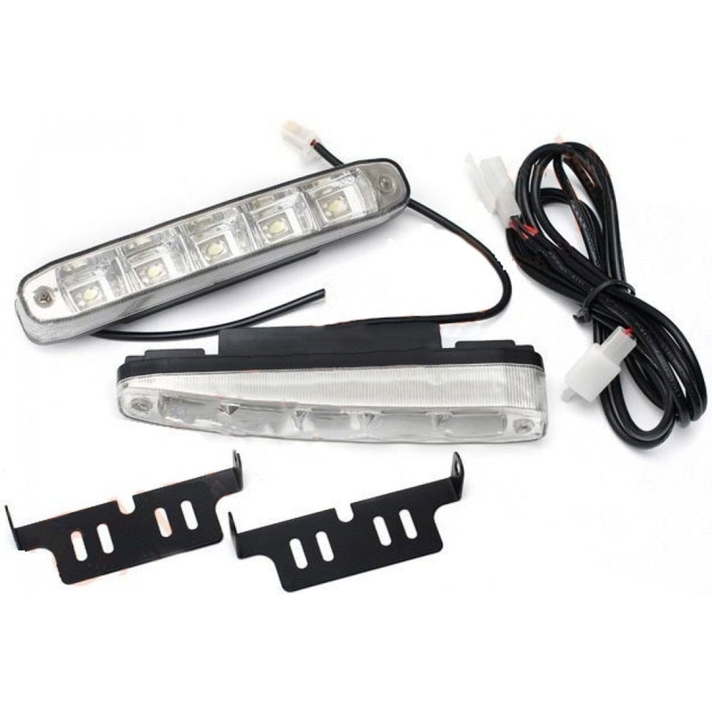 Svetlá denného svietenia Superlight RL 5 LED diód skosené