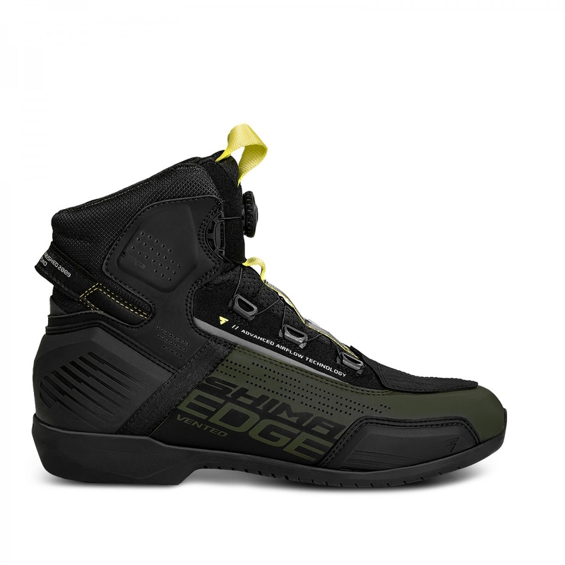 Motocyklová obuv Shima Edge Vent kaki