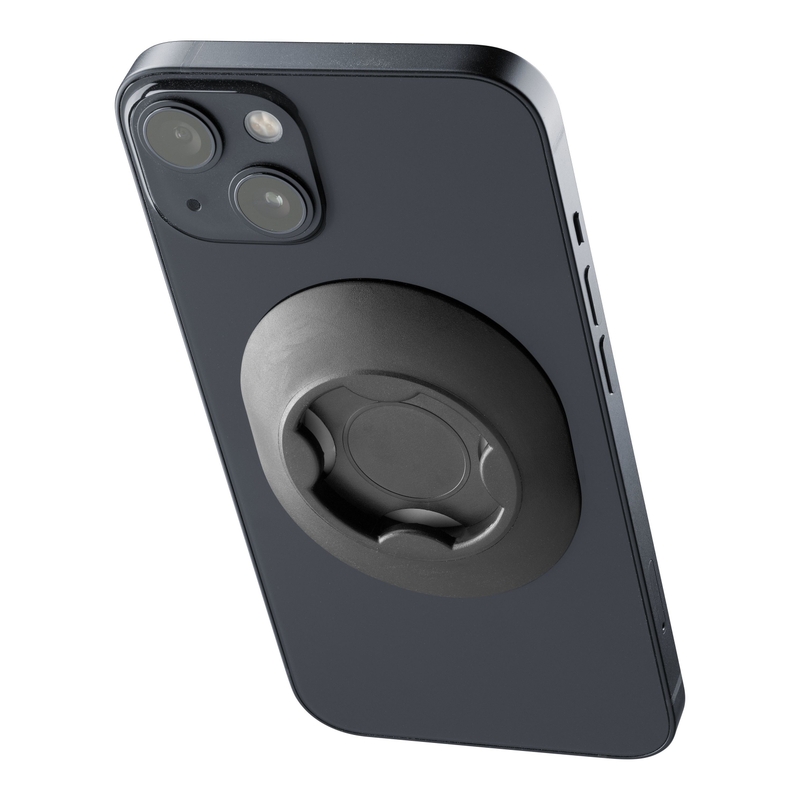 Adhezívna základňa Interphone SMQUIKLOXPAD pre držiaky QUIKLOX čierna