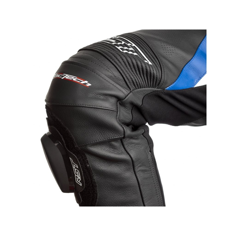 Nohavice na motocykel RST Tractech Evo 4 CE čierno-bielo-modré výpredaj
