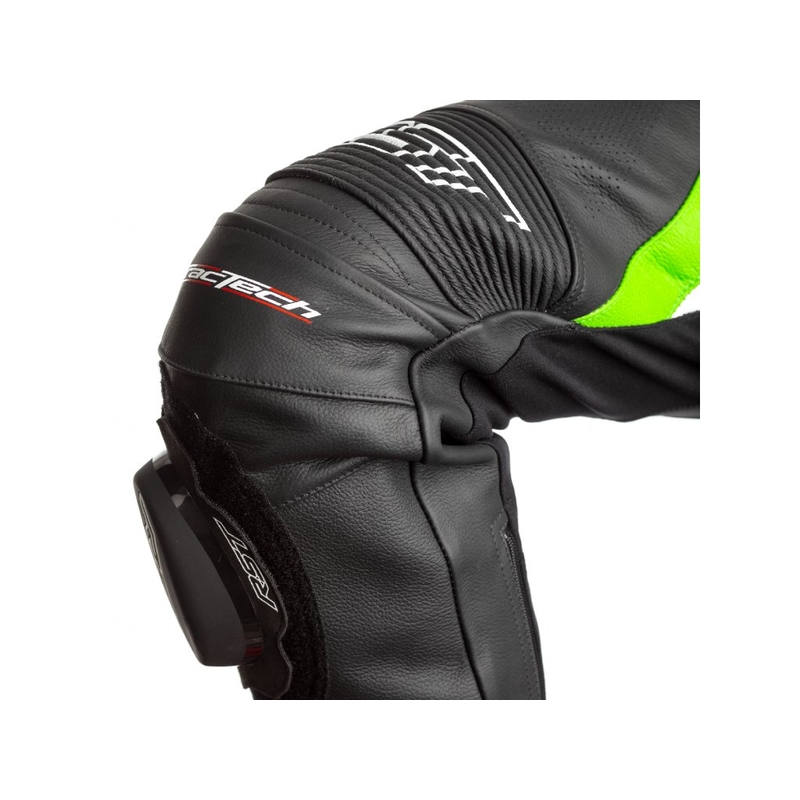 Nohavice na motocykel RST Tractech Evo 4 CE čierno-bielo-zelené výpredaj