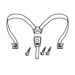 Securing straps SHAD D1B48CGR pre SH48