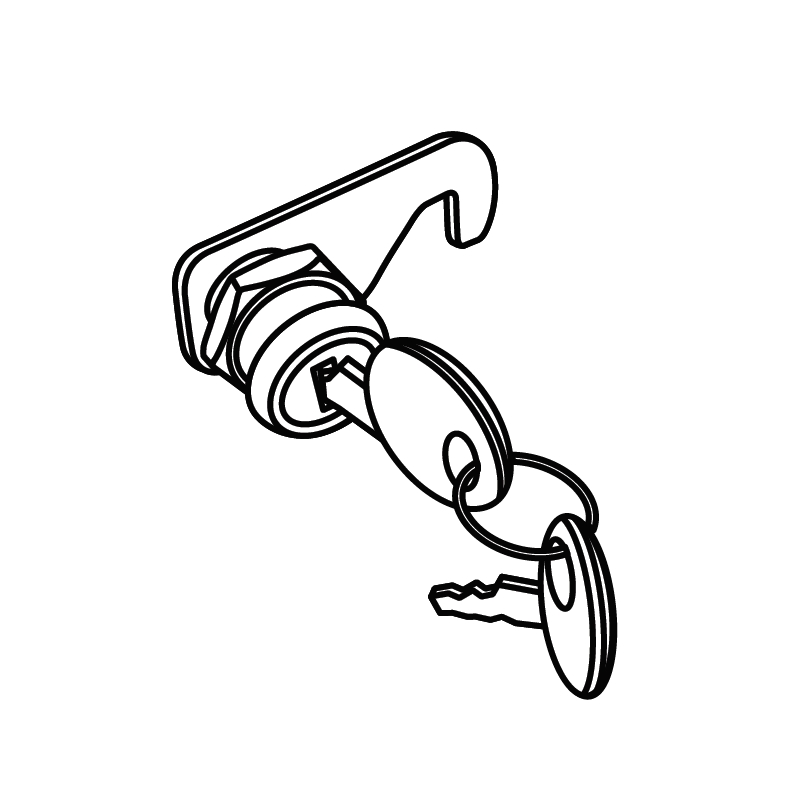 Uzamykací mechanizmus SHAD pre ATV80