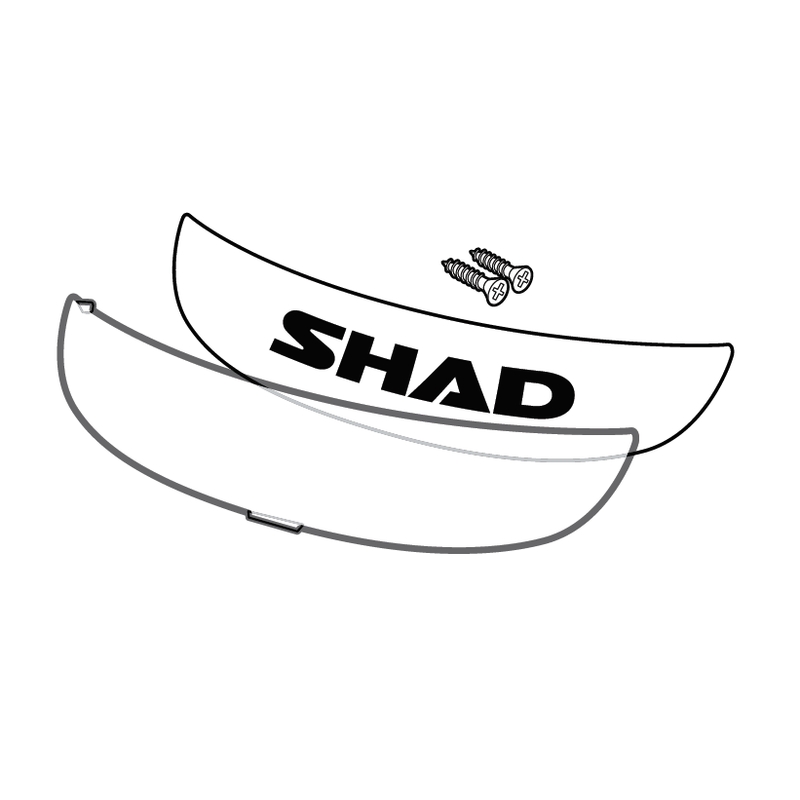 reflexný SHAD for SH26 biela