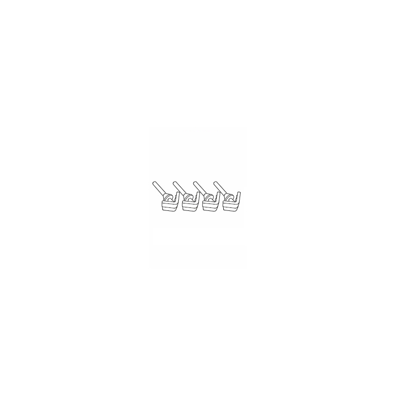 Rubber dampers SHAD for SH58X/SH59X/SH50/SH48