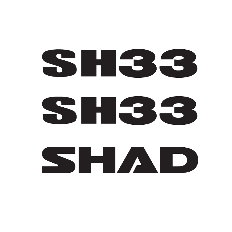 Nálepky SHAD pre SH33
