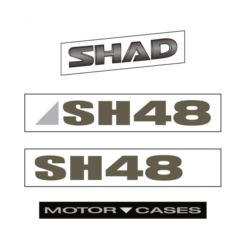 Nálepky SHAD pre SH48