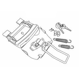 Uzamykací mechanizmus SHAD D1B46MAR pre SH46