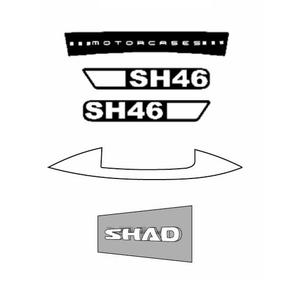 Nálepky SHAD D1B461ETR pre SH46