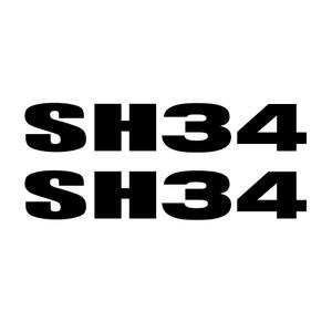 Nálepky SHAD 501588R pre SH34