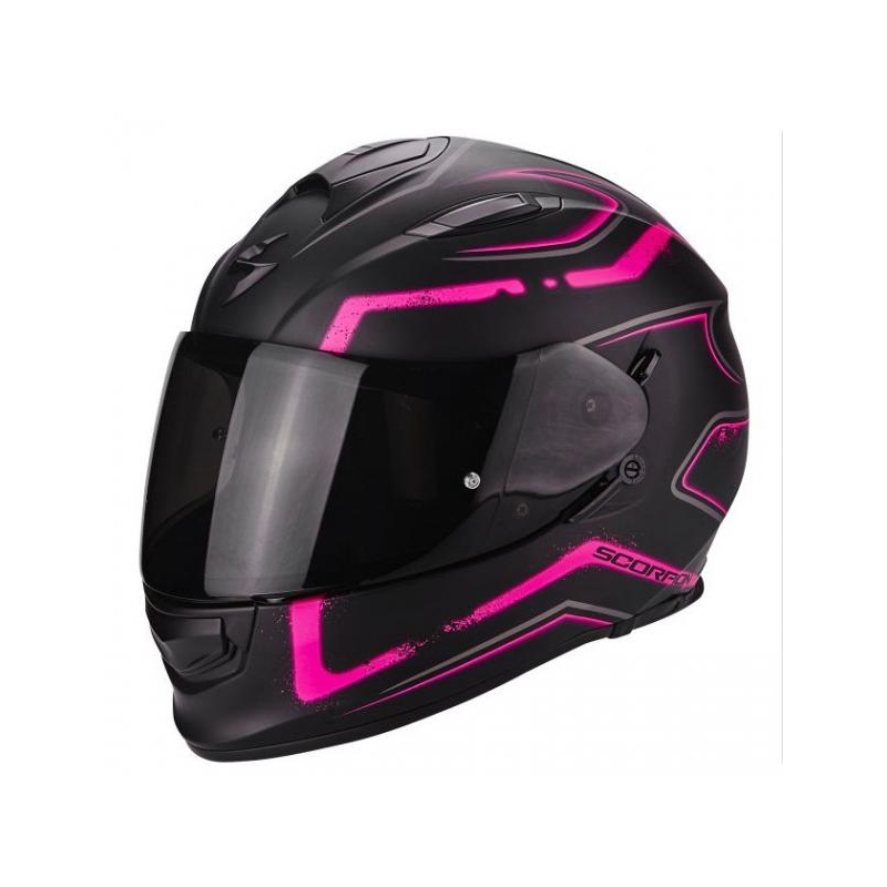 Integrálna prilba Scorpion EXO-510 Air Radium čierno-ružová