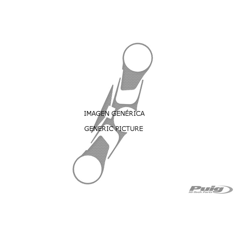 Ochranné nálepky na "okuliare" PUIG NAKED sivá pre HONDA CBR 500 R 2019-2023