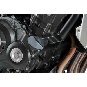 Posuvníky rámu PUIG R12 9753N čierny s šedou gumou