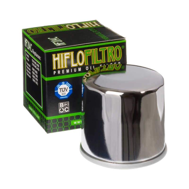Olejový filter HIFLOFILTRO chróm
