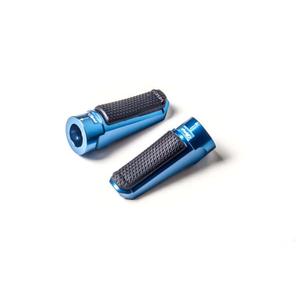 Stupačky bez adaptéru PUIG SPORT 7318A modrá s gumou