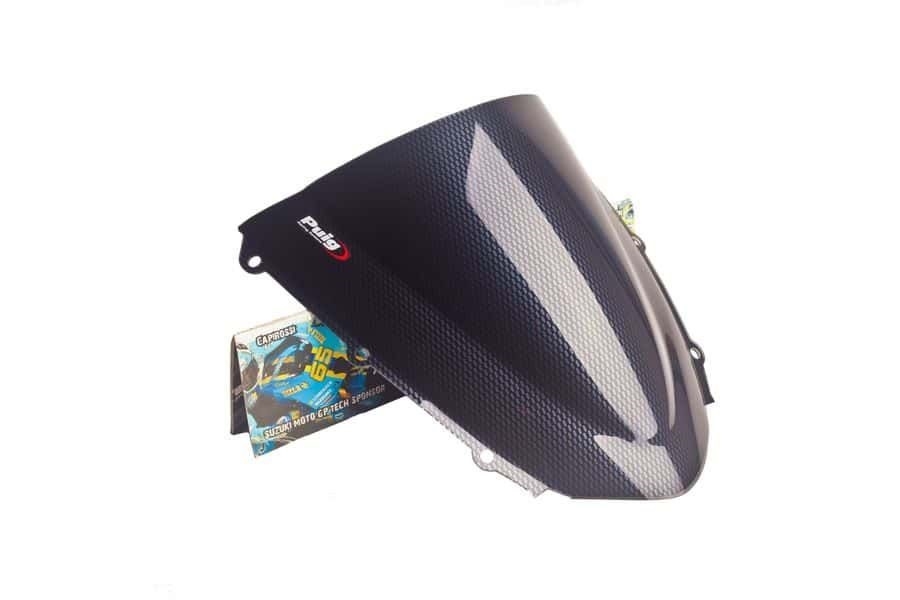 Plexi štít PUIG RACING 1665C karbónový vzhľad