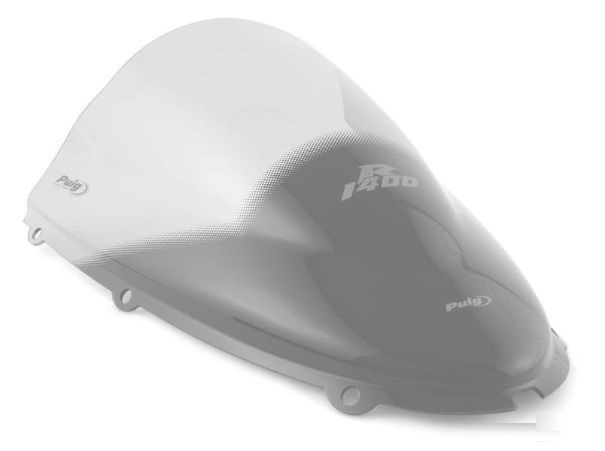 Plexi štít PUIG RACING 4057R červené