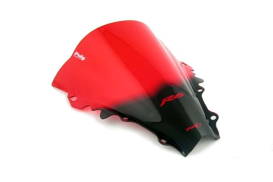 Plexi štít PUIG RACING 4059R červené