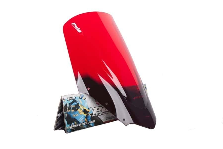 Plexi štít PUIG RACING 4061R červené