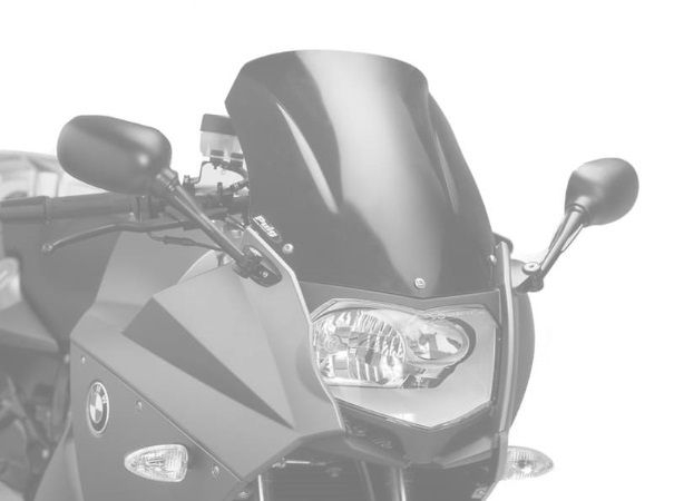 Plexi štít PUIG RACING 4376F tmavá dymová
