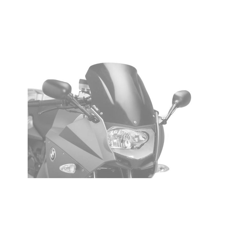 Plexi štít PUIG RACING dymové pre BMW F 800 S 2006-2011, BMW F 800 ST 2006-2013