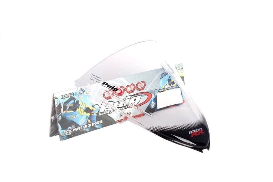 Plexi štít PUIG RACING 4623W priehľadné
