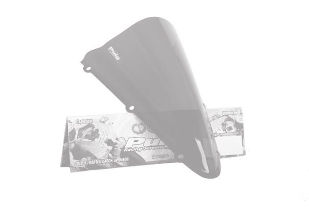 Plexi štít PUIG RACING 4637T oranžová
