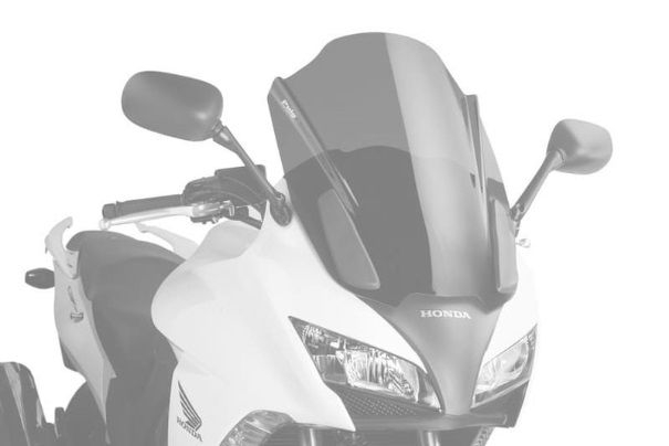 Plexi štít PUIG TOURING 5252W priehľadné