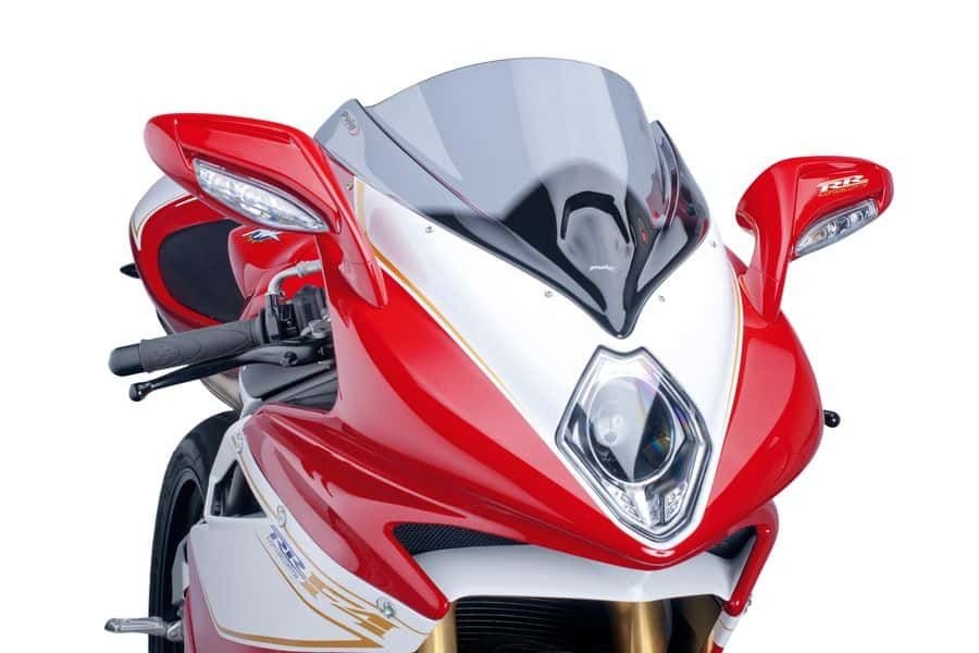 Plexi štít PUIG RACING 5256H dymové