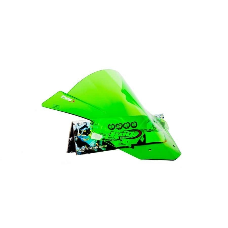 Plexi štít PUIG RACING zelená