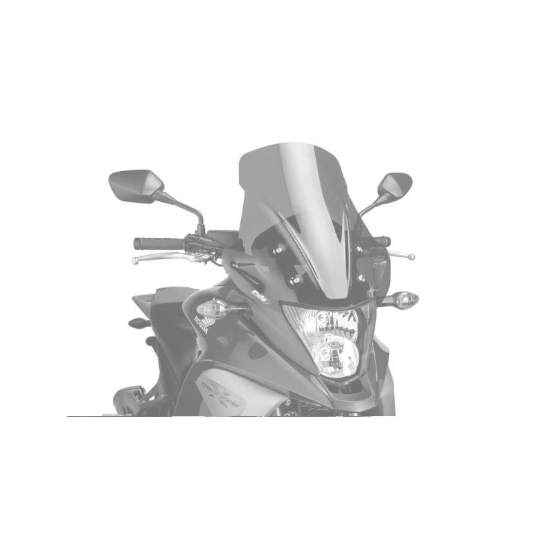 Plexi štít PUIG TOURING čierna pre HONDA VFR 800 X Crossrunner 2011-2014