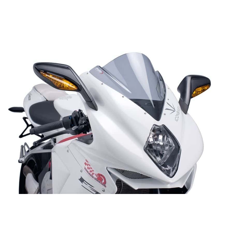 Plexi štít PUIG RACING dymové pre MV AGUSTA F3 675 2012-2019, MV AGUSTA F3 800 / Rosso 2013-2019
