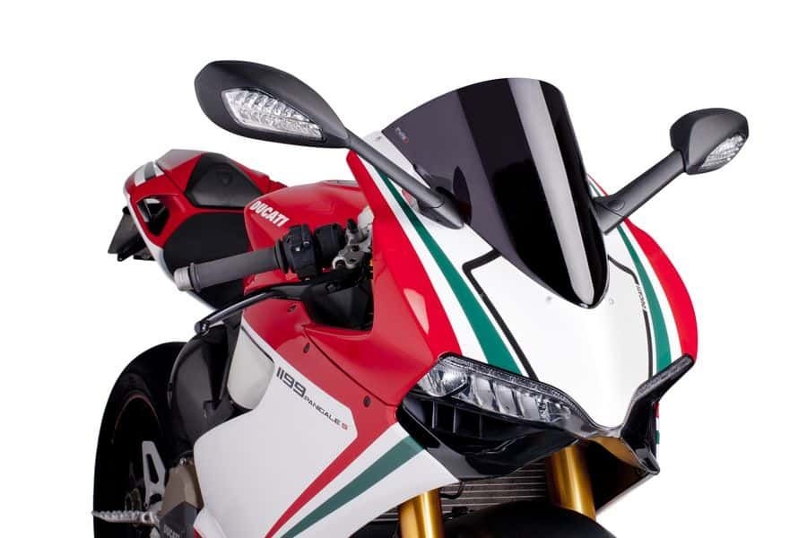 Plexi štít PUIG RACING 5990F tmavá dymová