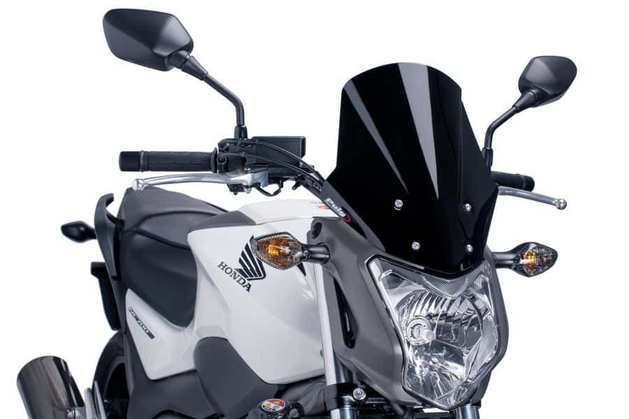 Plexi štít PUIG RACING 5991N čierna